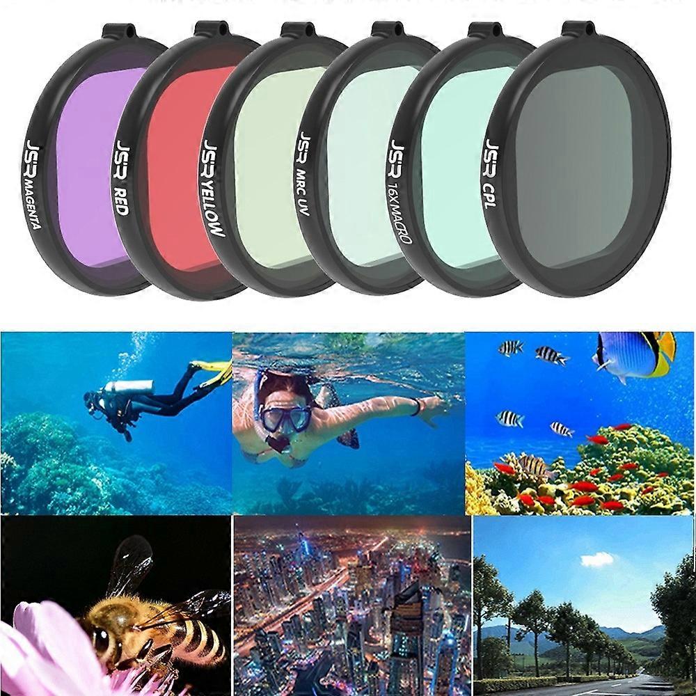 JSR 6 in 1 Lens Filter for GoPro HERO8 Black