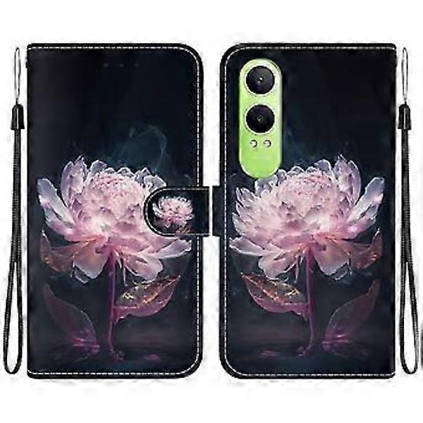 Patterned Leather Wallet Case for compatible with OnePlus Nord CE4 Lite 5G Style G