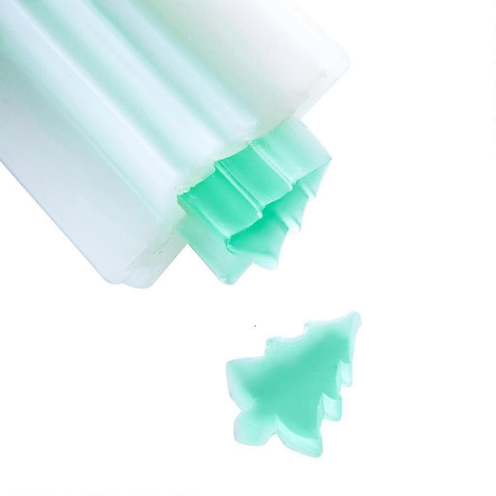 Silicone Soap Making Mold Christmas Tree Design Easy Release Nonstick Reusable Baking Mold