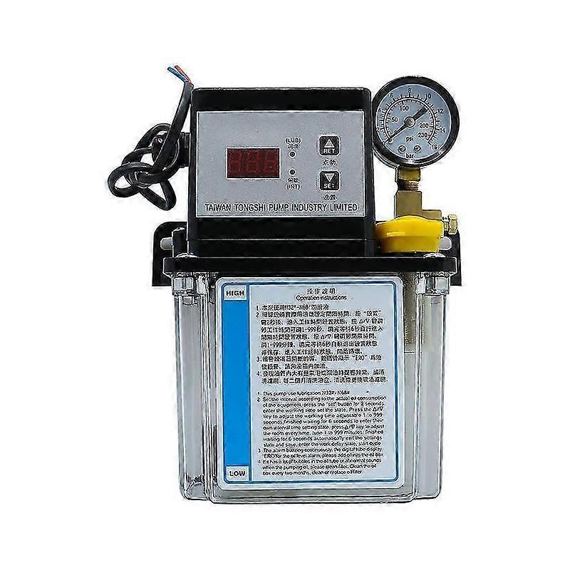 1L 2L CNC Lubricator with Pressure Gauge