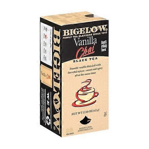 Bigelow Vanilla Chai Tea, 28 Bags (Case Of 28)