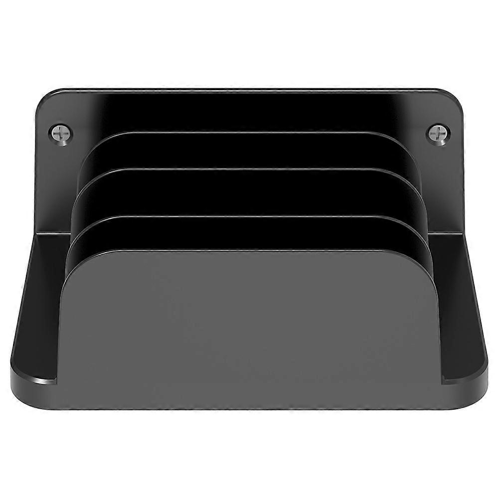 Universal Wall Mount Phone Holder Black