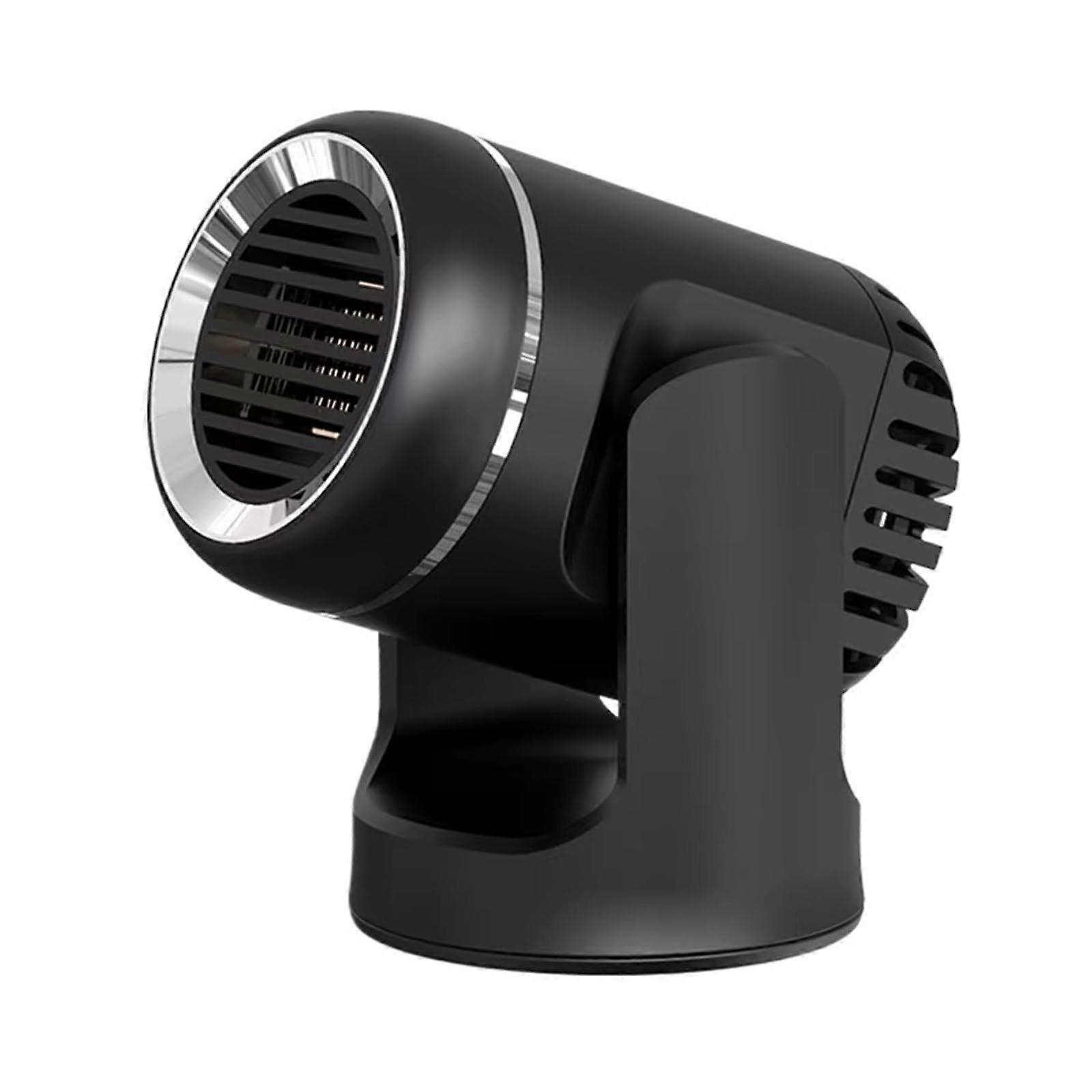12V Car Heater and Cooling Fan with Dual Heating Cooling, 360° Adjustable Rotation for Windshield