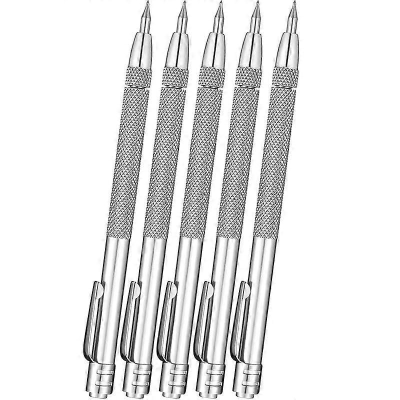 5 Pack Tungsten Carbide Scriber with Magnet,Universal
