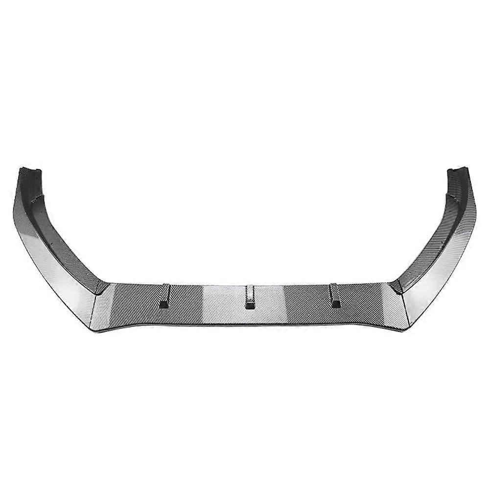 Front Bumper Spoiler ABS Carbon Fiber Splitter Protector for Ford Focus RS MK3 20152018