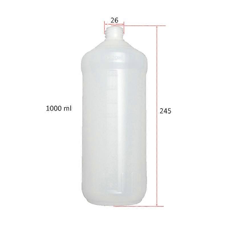 1 PCS Snow Foam Lance Plastic Bottle Foam Cannon Tank Container 1L Foam Bottle 1 Litre Snow Foam Lance Plastic Bottle