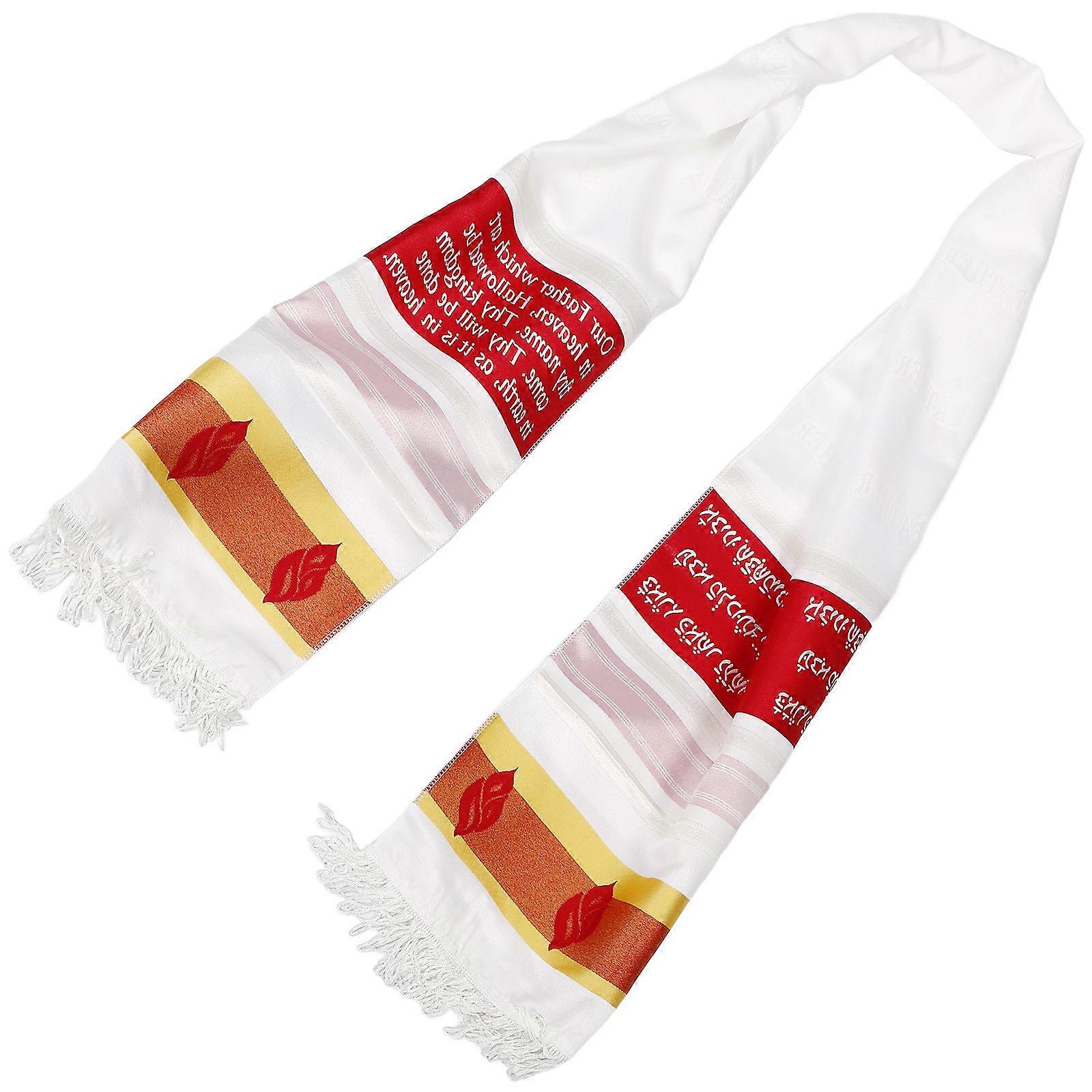 Prayer Shawl For Various Faiths Daily Use Multi Polyester 1Set