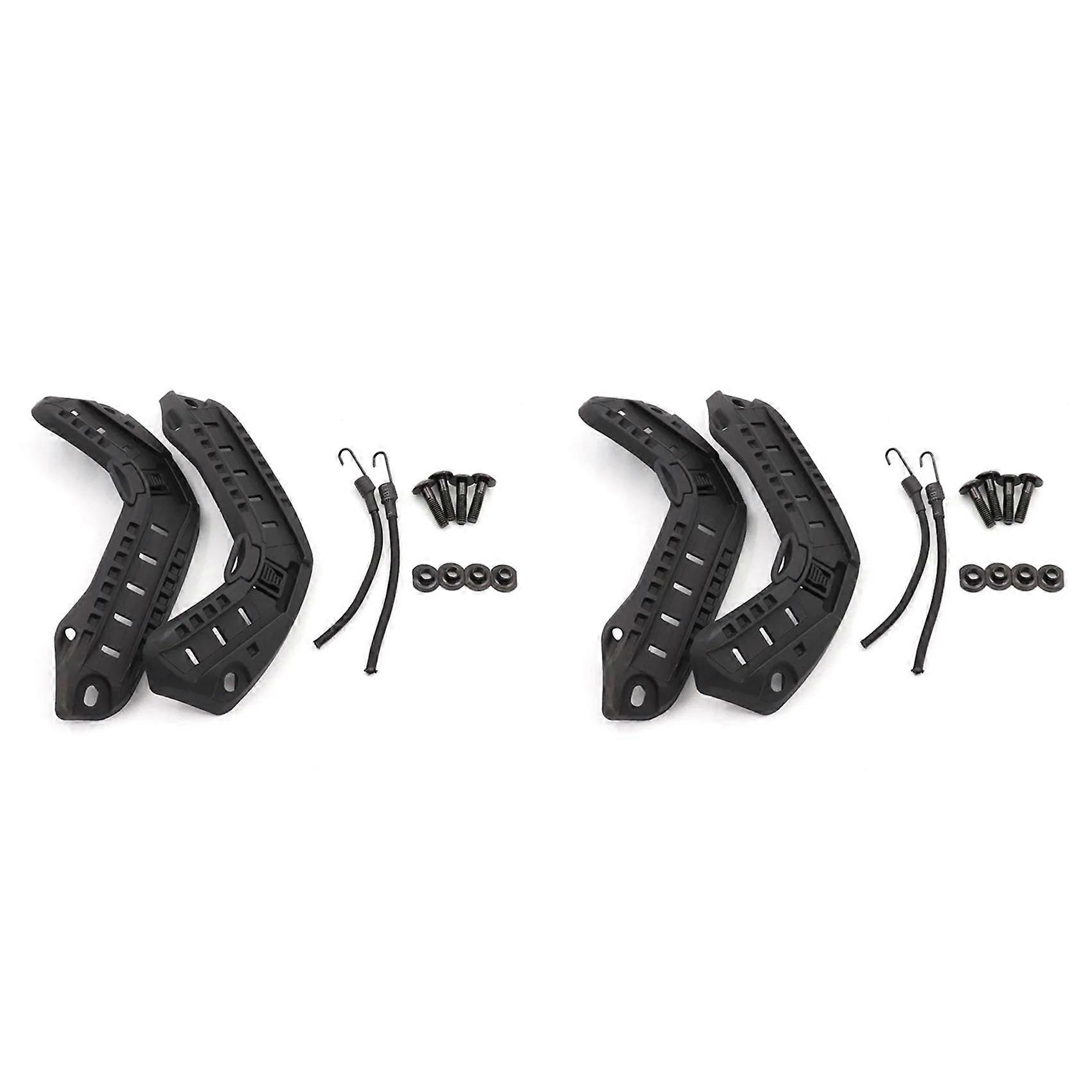 4X for FAST Helmet Rail Accessories Multifunctional DIY for CS Protective Gear Arc Portable Helmet Rail Accessories, C1