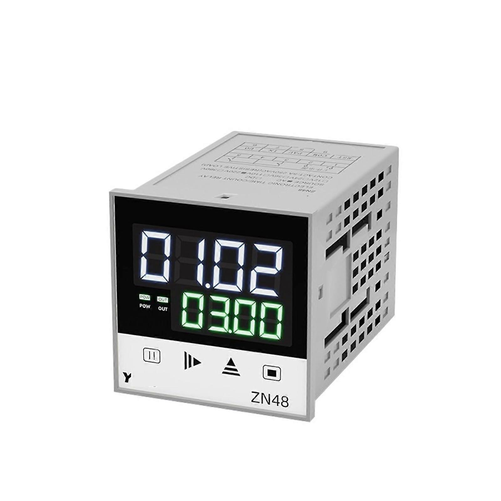 Digital Timer Switch 220V Multifunctional Programmable Time Relay with Power Failure Memory