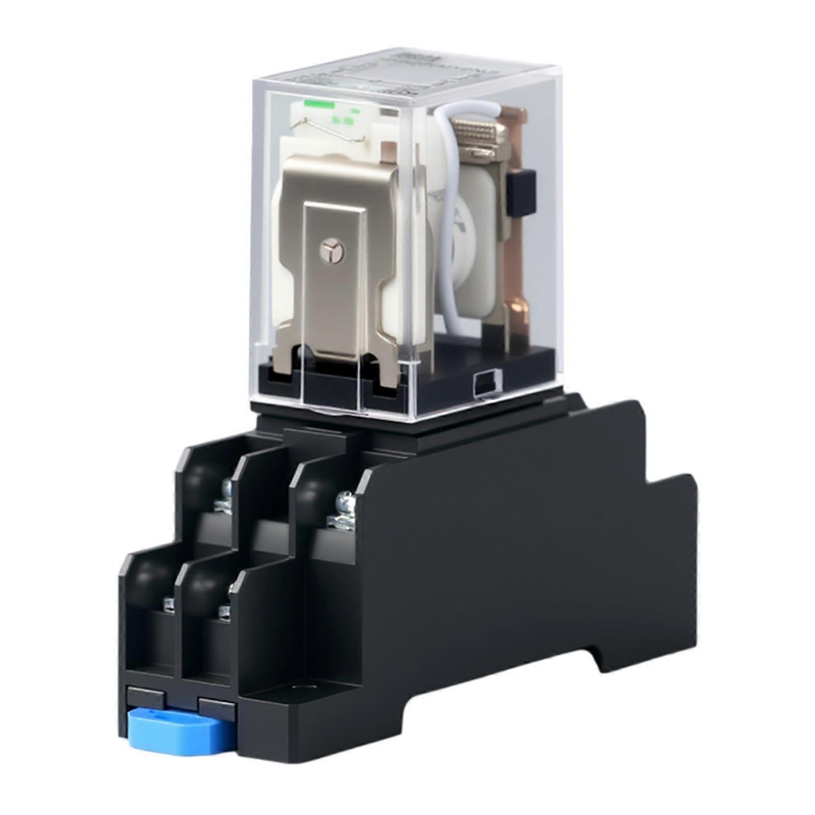 Electromagnetic Relay HH52P HH53P HH54P 62P 63P 64P 220V AC 24V 12V Wide Voltage Compatibility