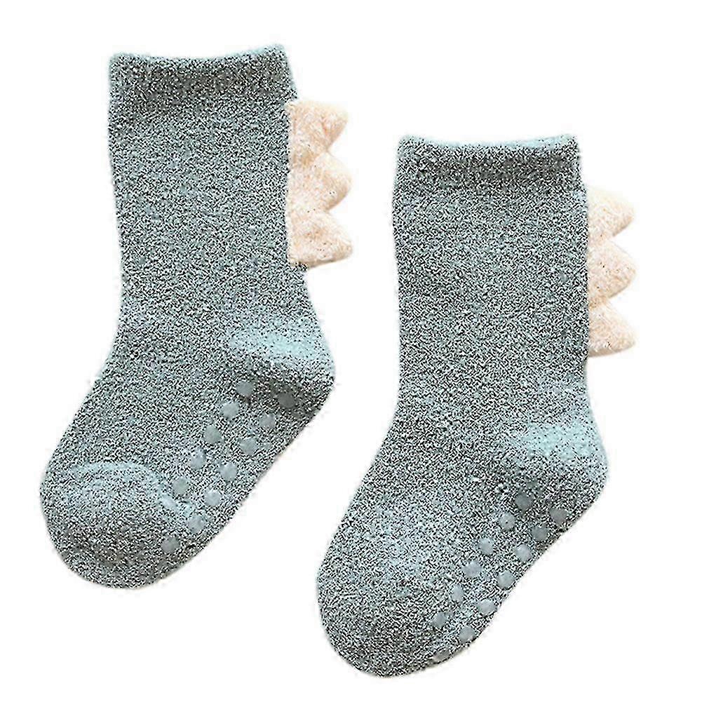 Baby Kids Corals Fleece Socks Winter Warm Anti Slip Socks For Children Newborn Snow Clothesz