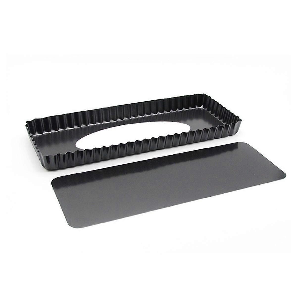 Non-Stick Tart Pan Rectangular Baking Pan Easy Release Design