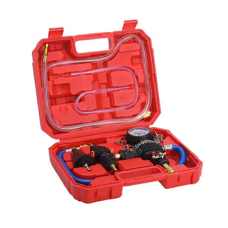 Vacuum Coolant Filling Tool Kit with Accurate Gauge, Universal Radiator Refill for Cars, Vans, SUVs