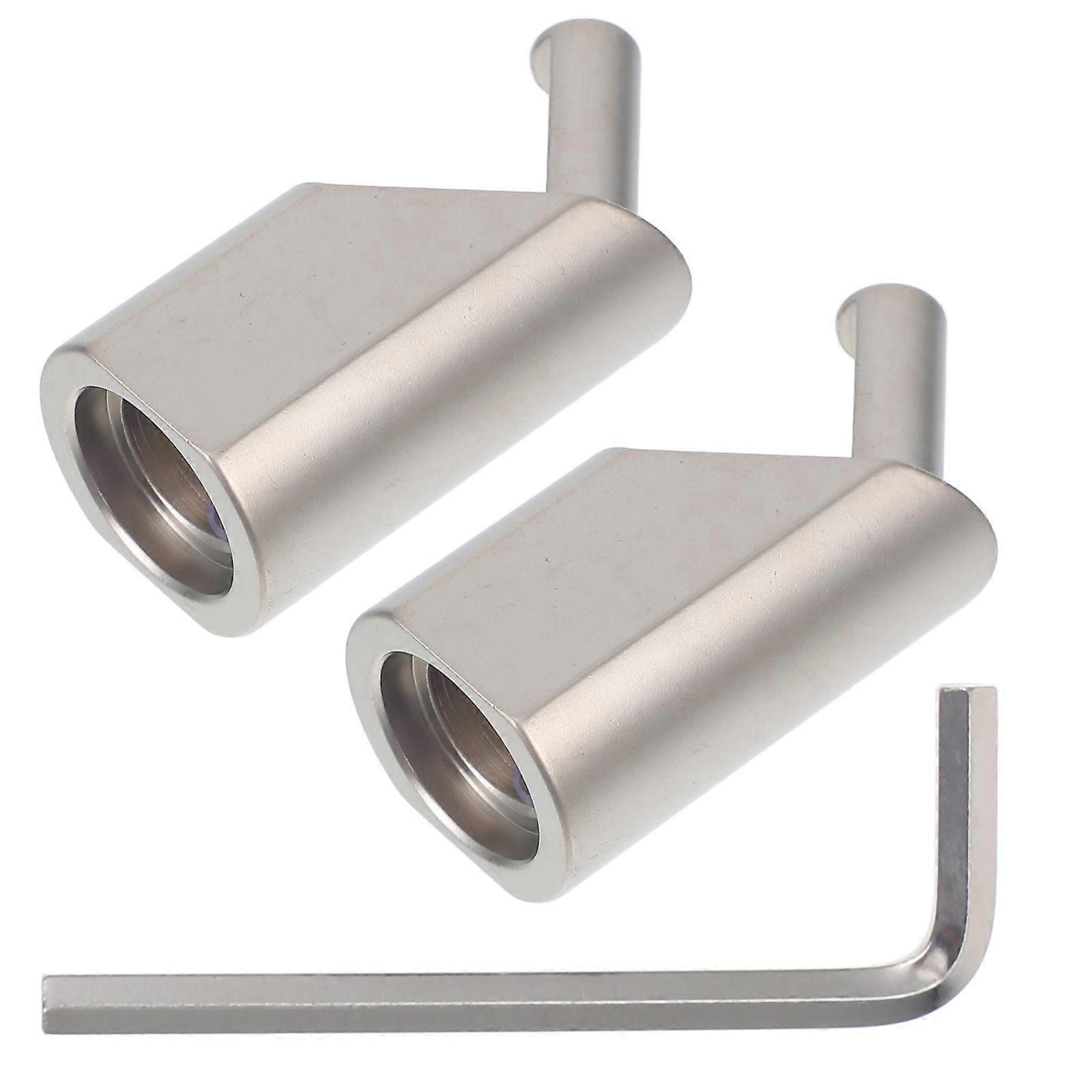 2pcs Offset Amp Input Reducer 0ga Wire Terminal Connector 1 Hole Power Cable Reducer