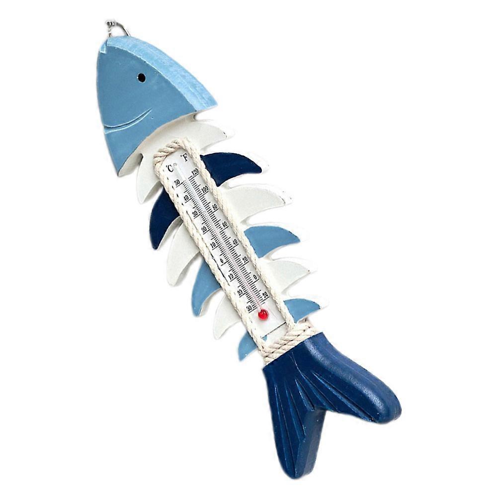 Rustic Marine Style Hanging Decoration Temperature Indicator for Indoor