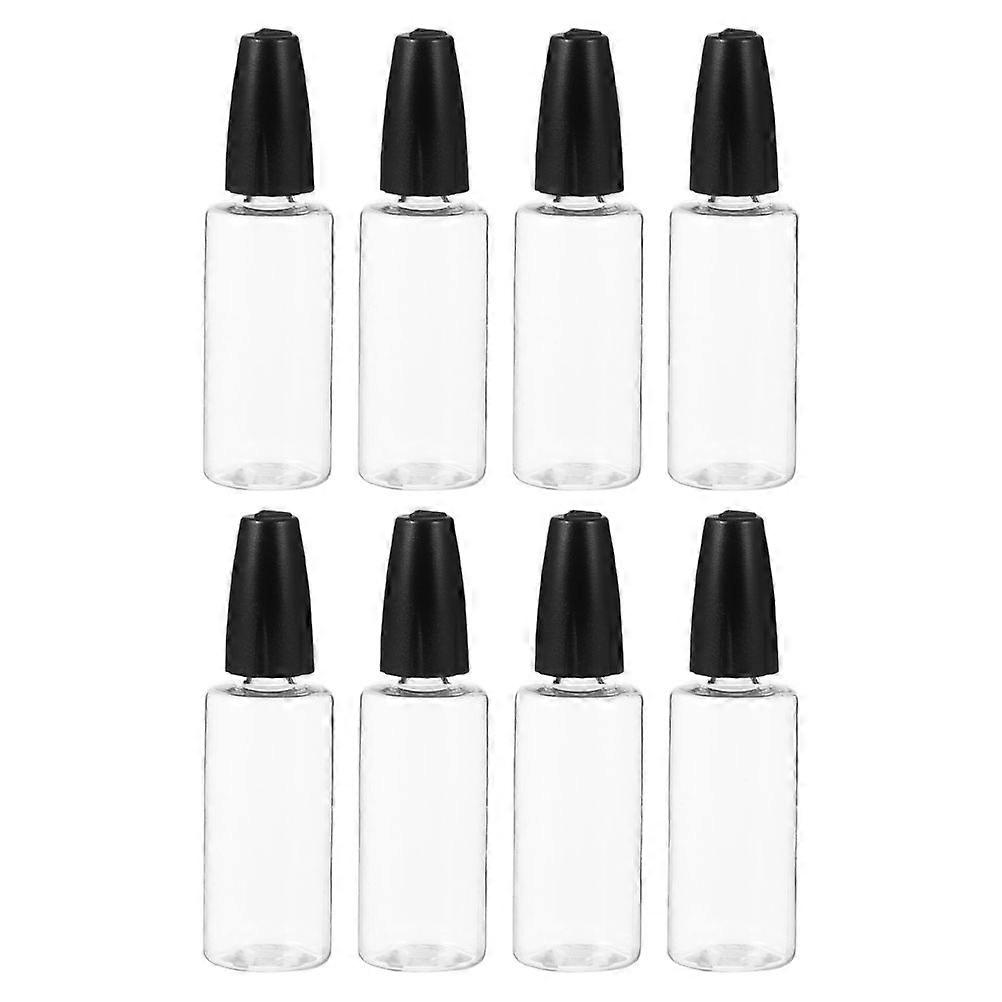 Fine Tip Needle Bottle Precision Applicator Bottle for Storage Use 8Pcs