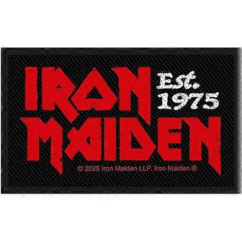 Iron Maiden Est. 1975 Woven Patch