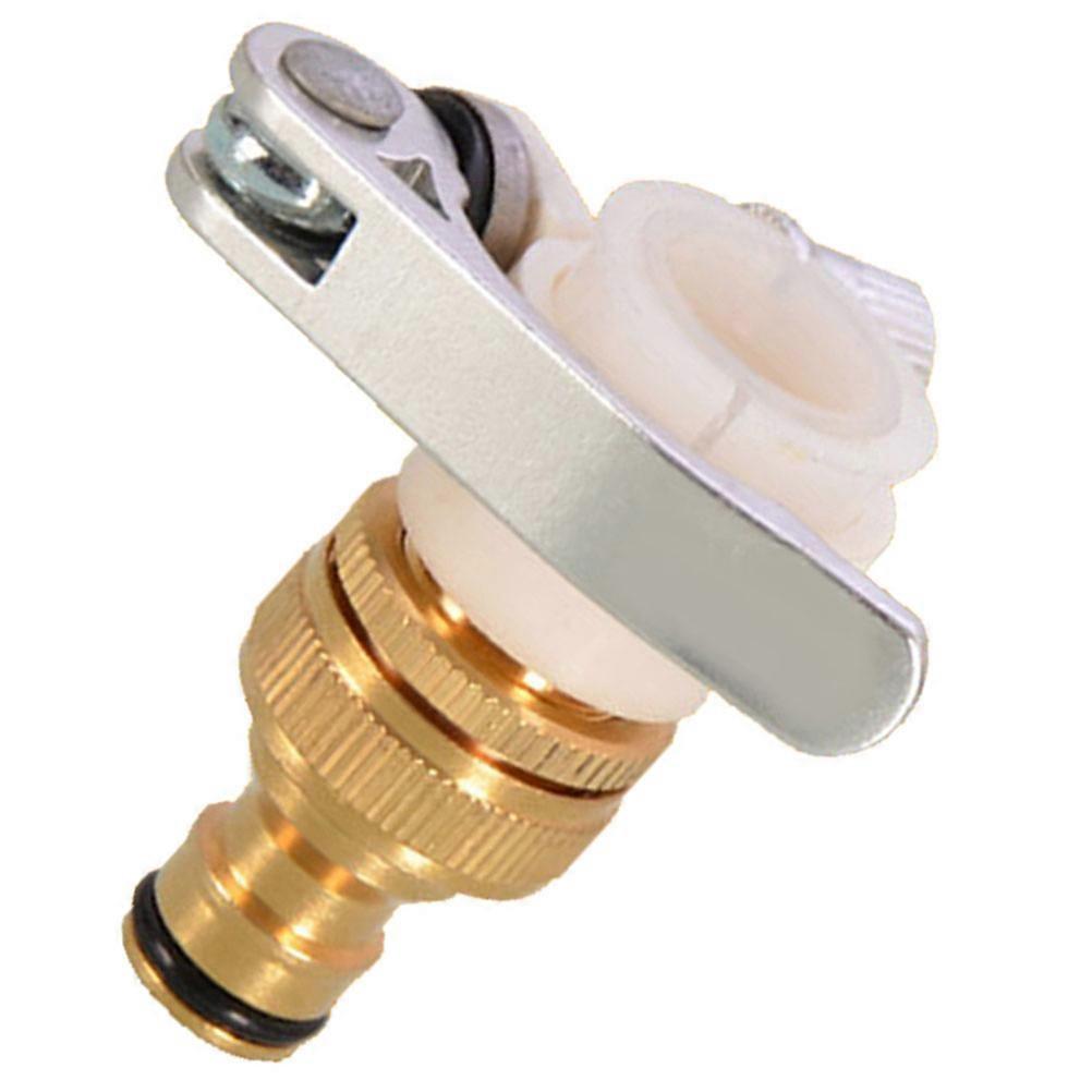 Brass Threaded Tap Adapter for Washing Machine 1 Piece Connector