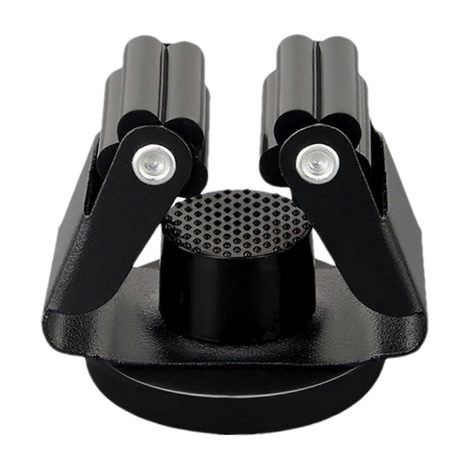 Magnetic Mop Holder Wall Mounted Broom Organizer for Kitchen Garage Space Saving Storage