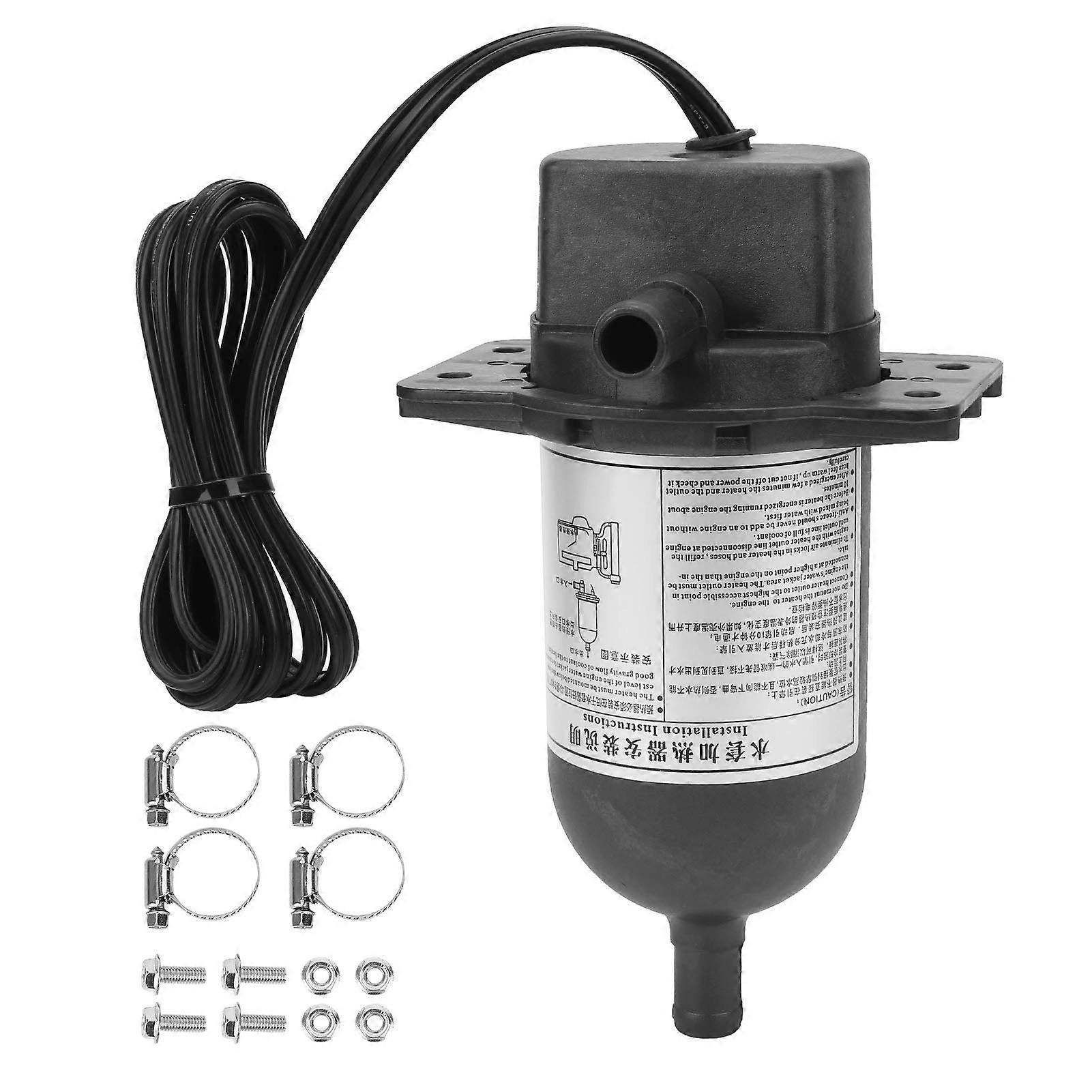 1000W Engine Block Heater 240V with Constant Temperature Control for Generators and Cold Weather