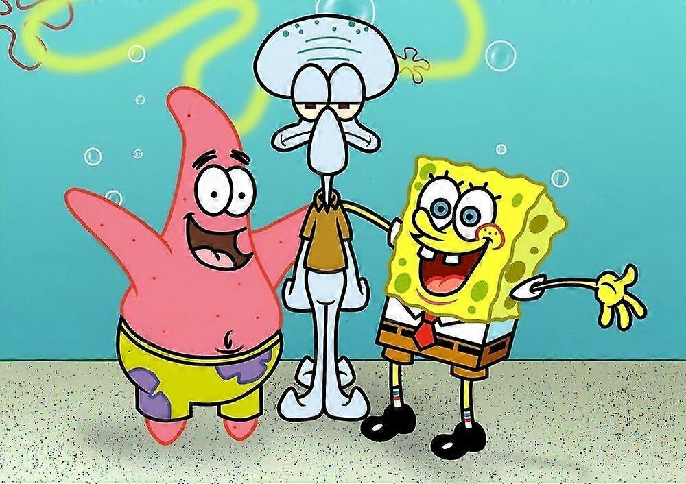 SpongeBob SquarePants Jigsaw Puzzle Brain Teaser QT 1193