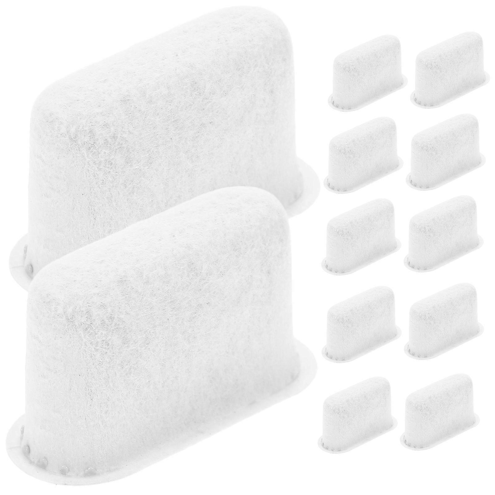 Coffee Machine Activated Charcoal Water Filter Replacement 12Pcs Set