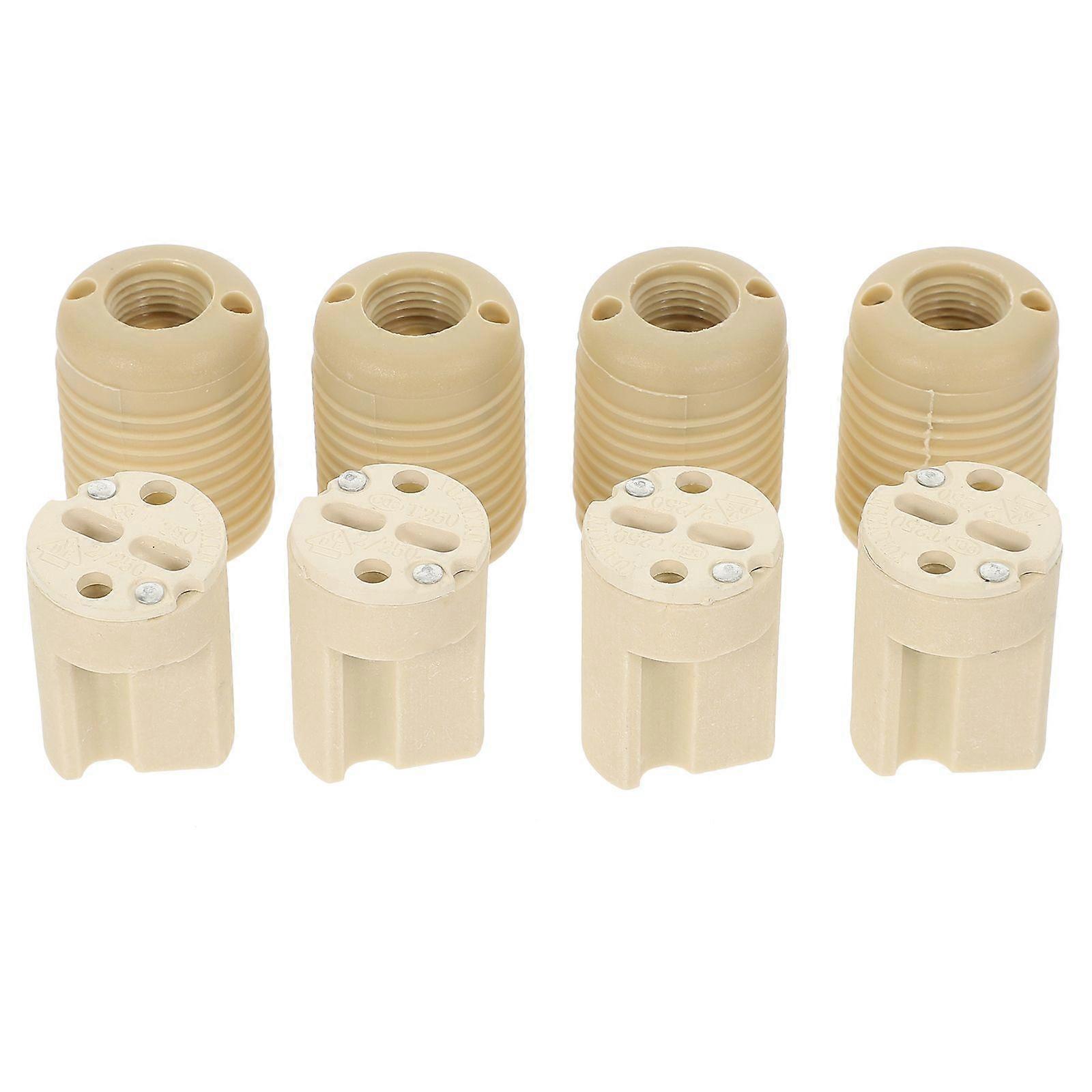 4Pcs Light Socket G9 Base Replacement Lamp Socket Light Socket Outlet For Repair