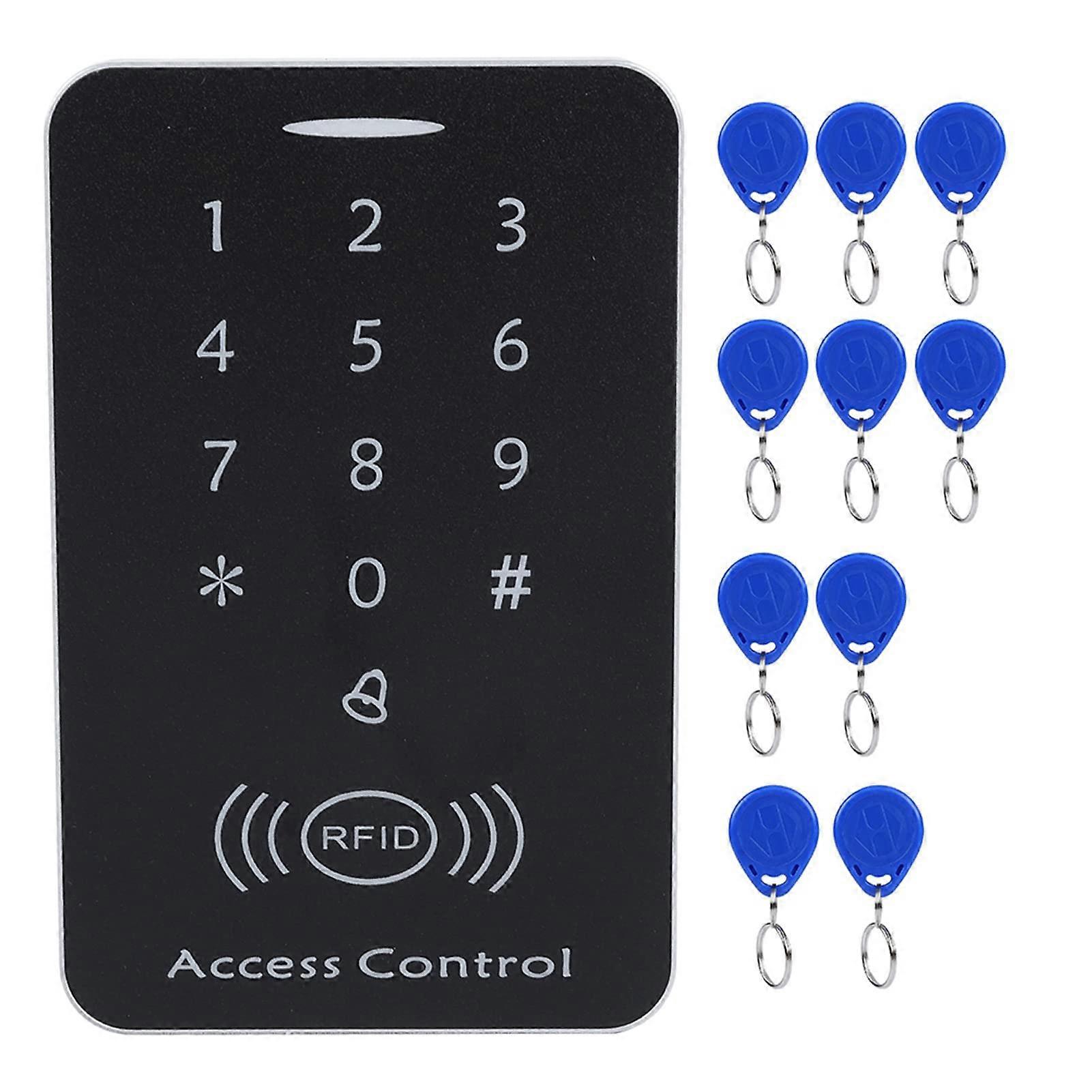 Access Control System Keypad Door Lock with ID Card Reader Dual Authentication for Office