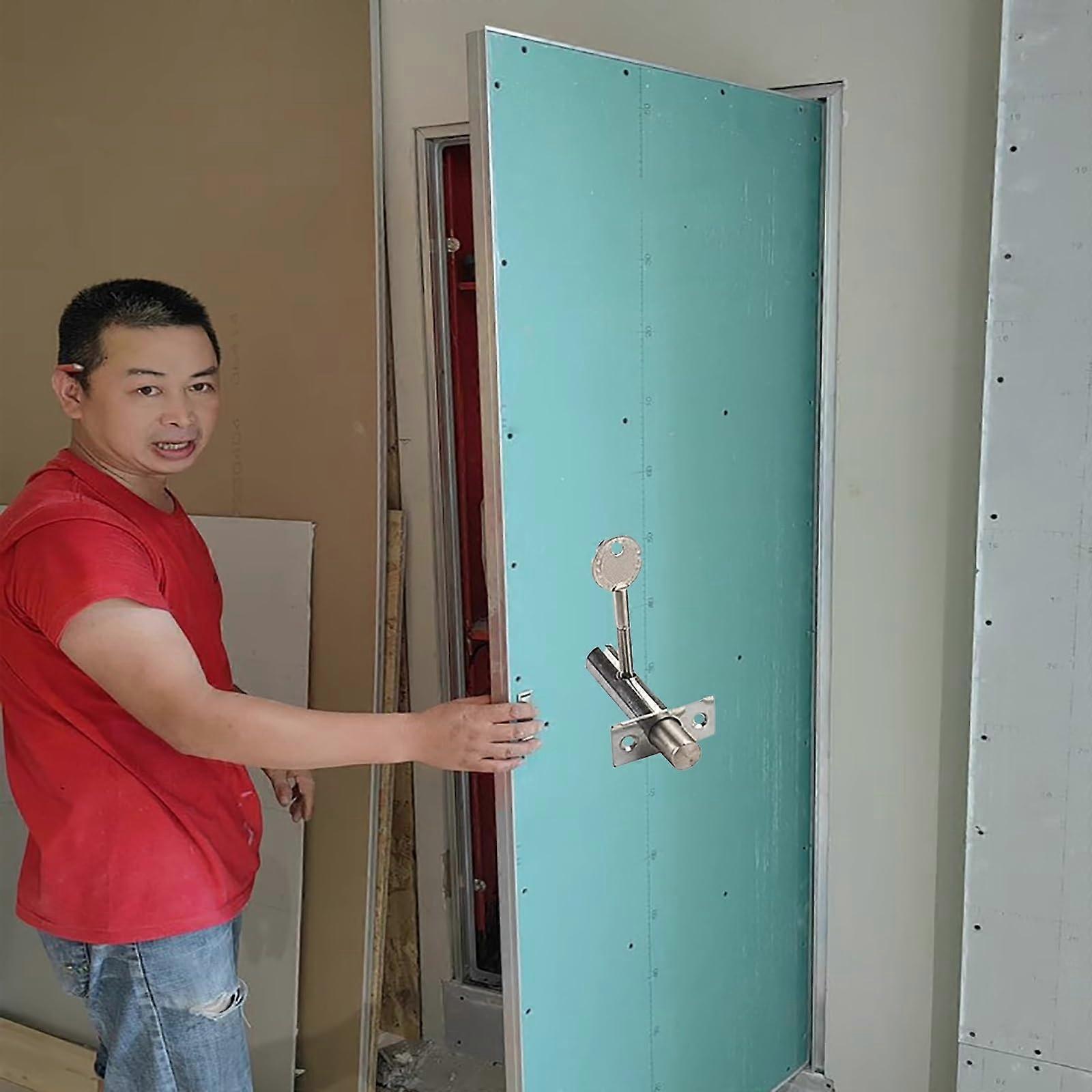 24x55 Access Door with Lock, Plasterboard Inspection Hatch, Precise Fit, Easy Installation