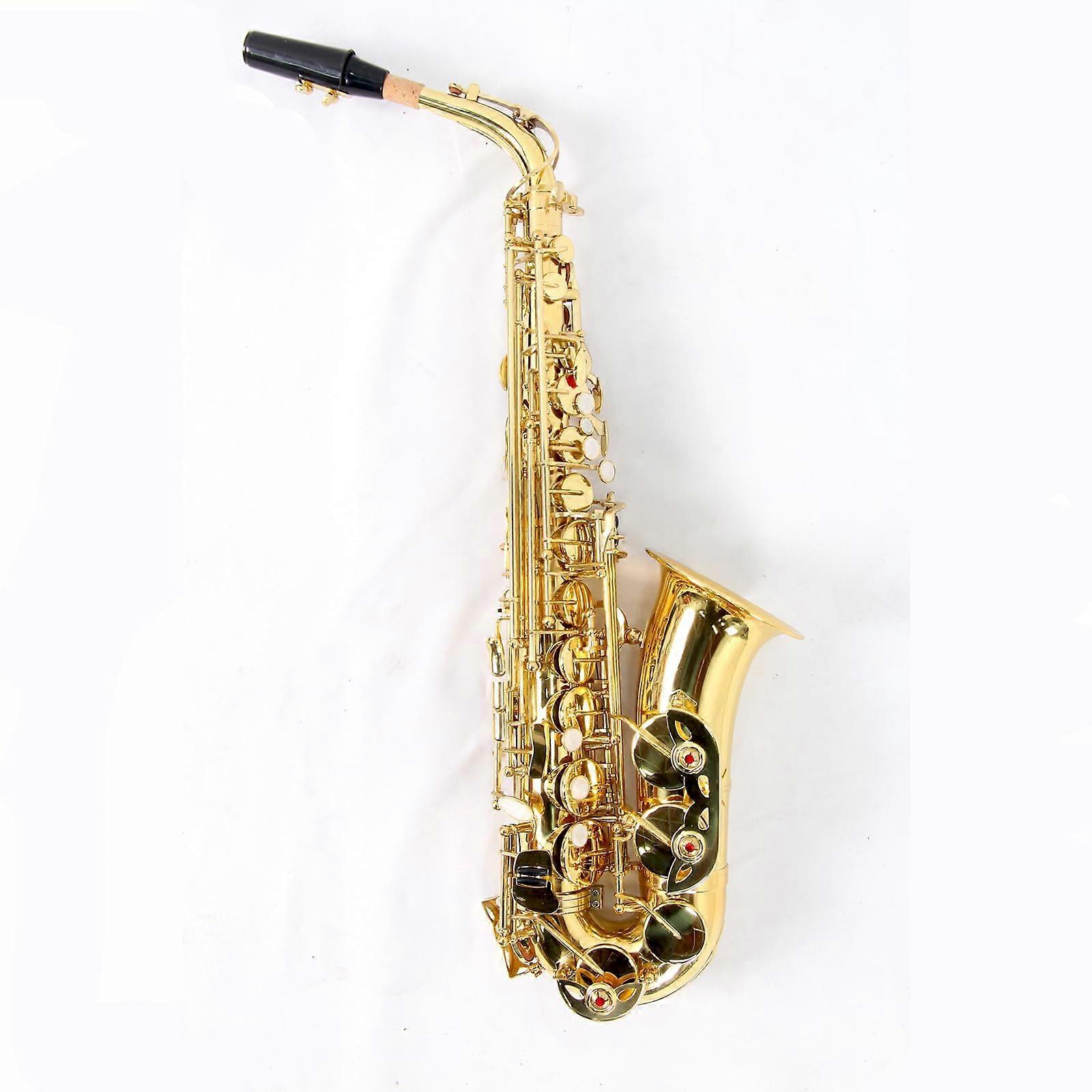 Student Tenor Saxophone for Beginners, Durable Gold Lacquer, Balanced Sound, Complete Starter Kit