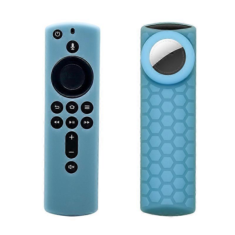 2-in-1 Remote Controller Bluetooth-compatible Tracker Silicone Protective Sleeve Cover for Apple Air
