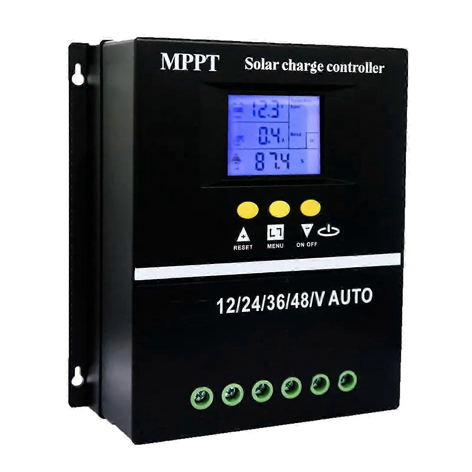 200 A Solar Charge Controller With Overcurrent Protection, Easy Installation For Remote Off-Grid Solar Panel Systems