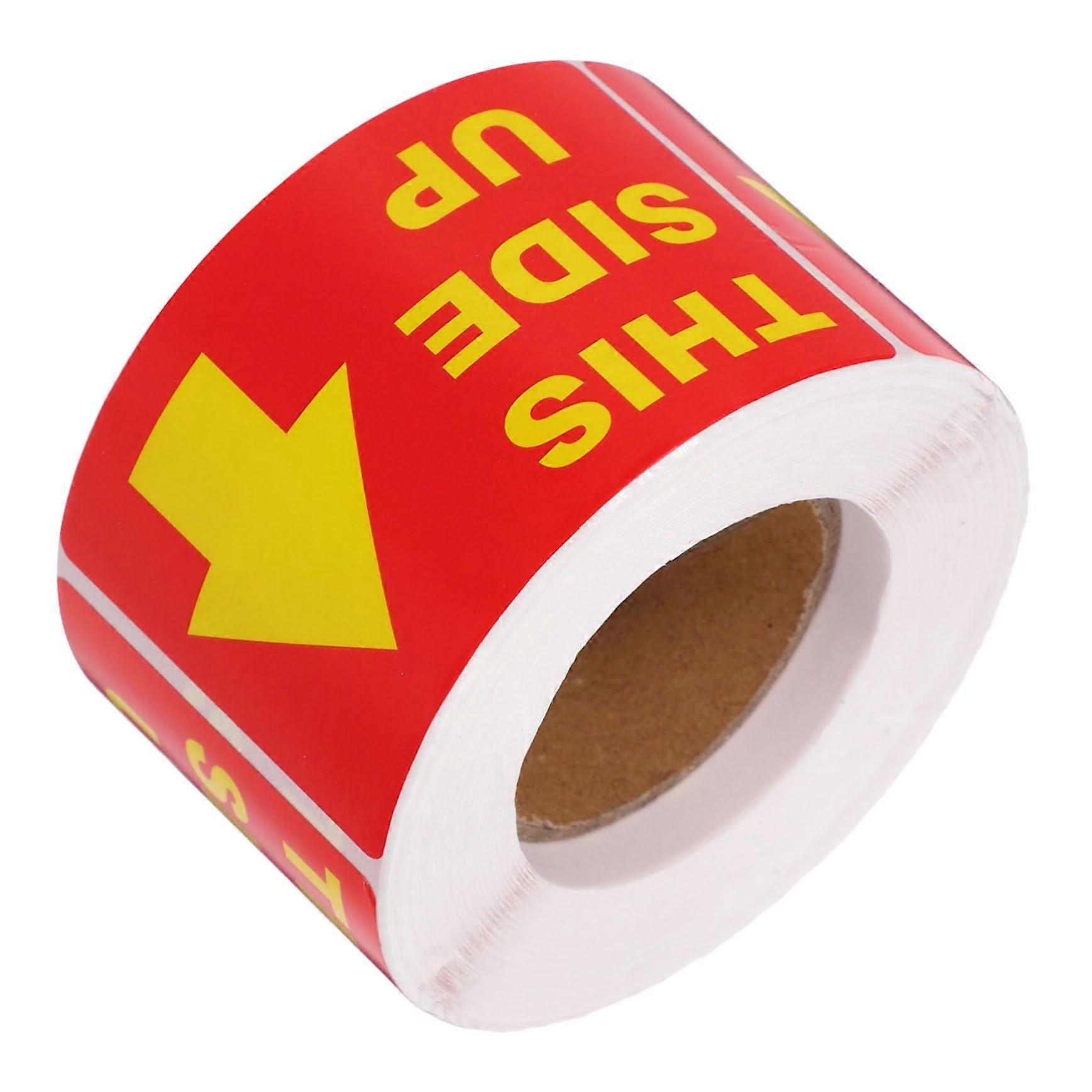 Fragile  Labels Roll with Strong Adhesive, Easy Apply Warning Stickers for Boxes and Packages