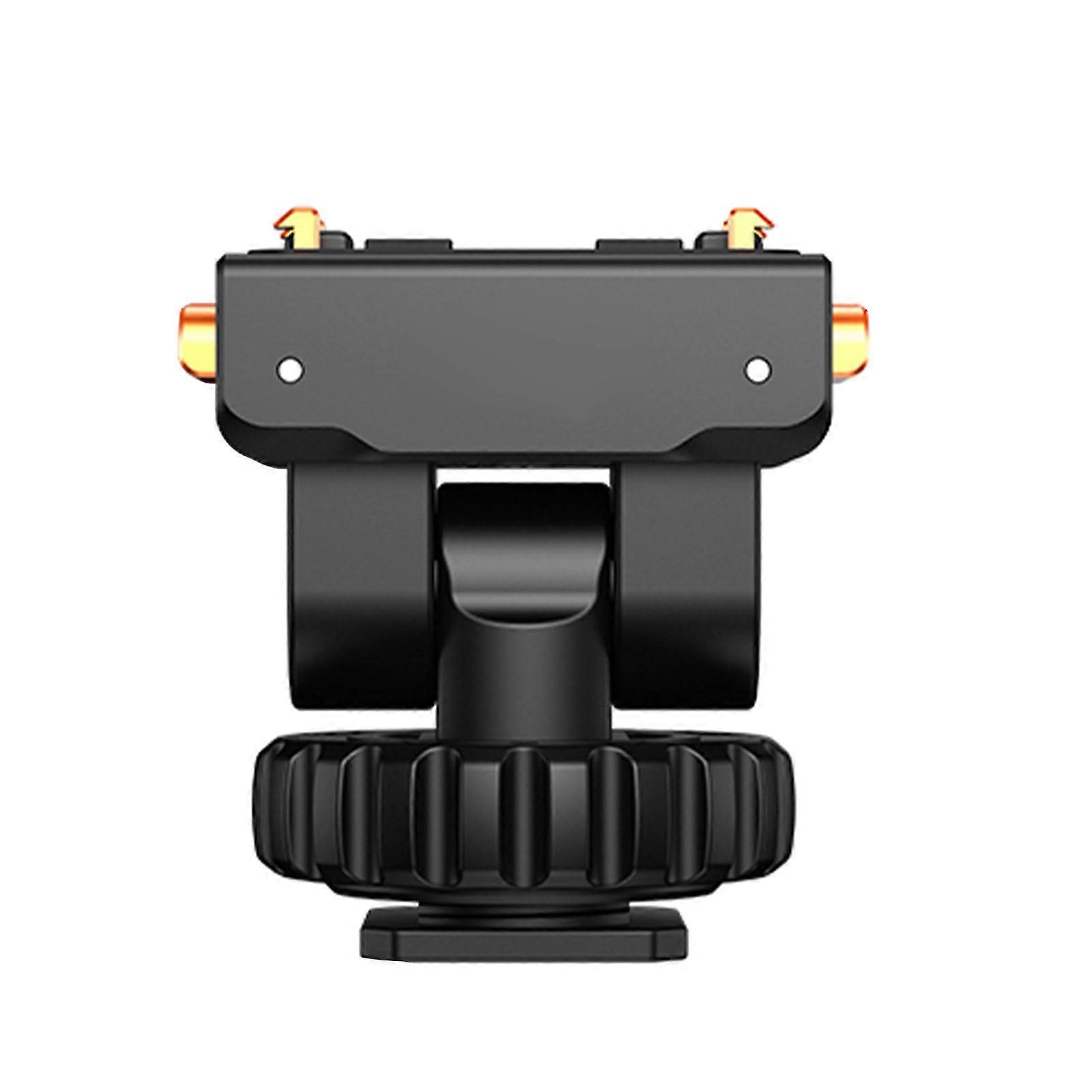 Camera Cold Shoe Mount with Magnetic QuickRelease Base, 160° Adjustable Tilt for DSLR Tripod