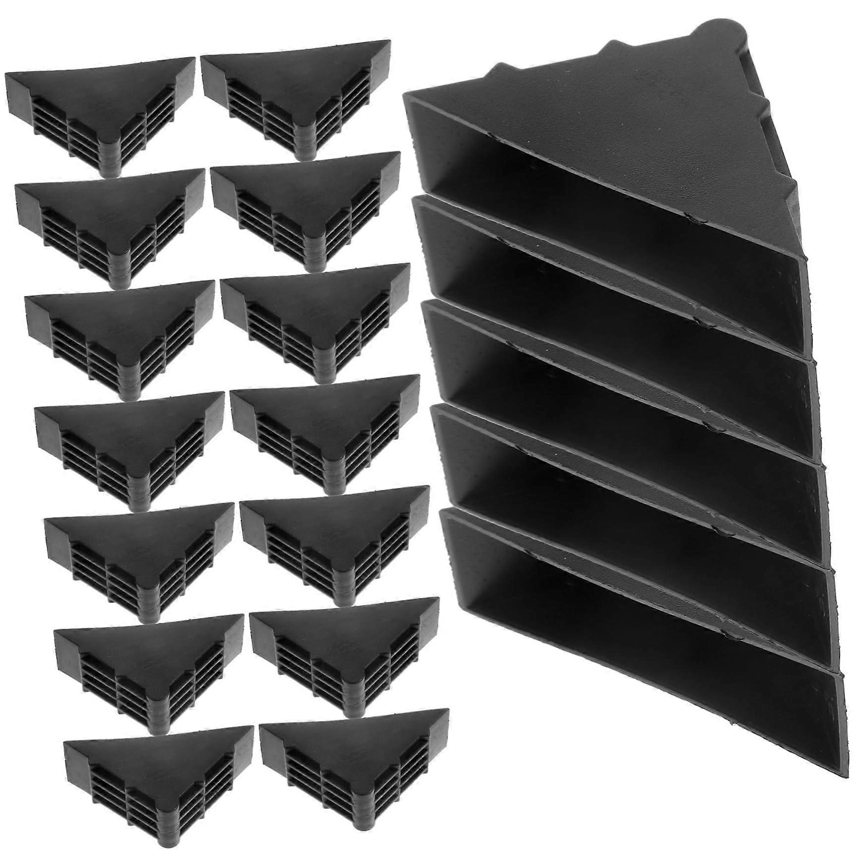 100Pcs Plastic Picture Frame Corner Protectors Reusable Photo Frame Guards for Safe Artwork Packaging