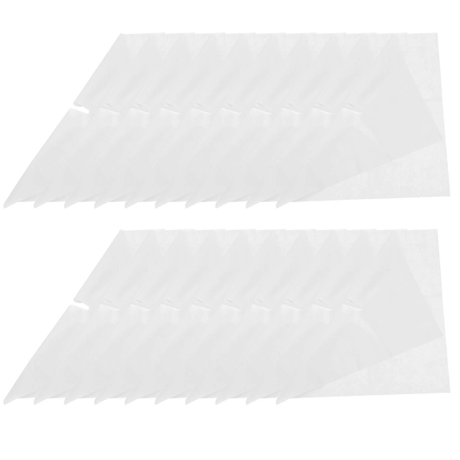 Thick Disposable Headrest Pads for Massage Use 100Pcs White Face Pillow Covers