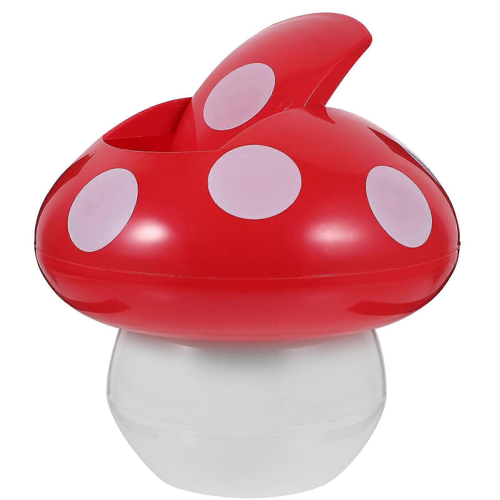 Desktop Trash Can Mushroom Shape for Storage Use Cute Trash Can