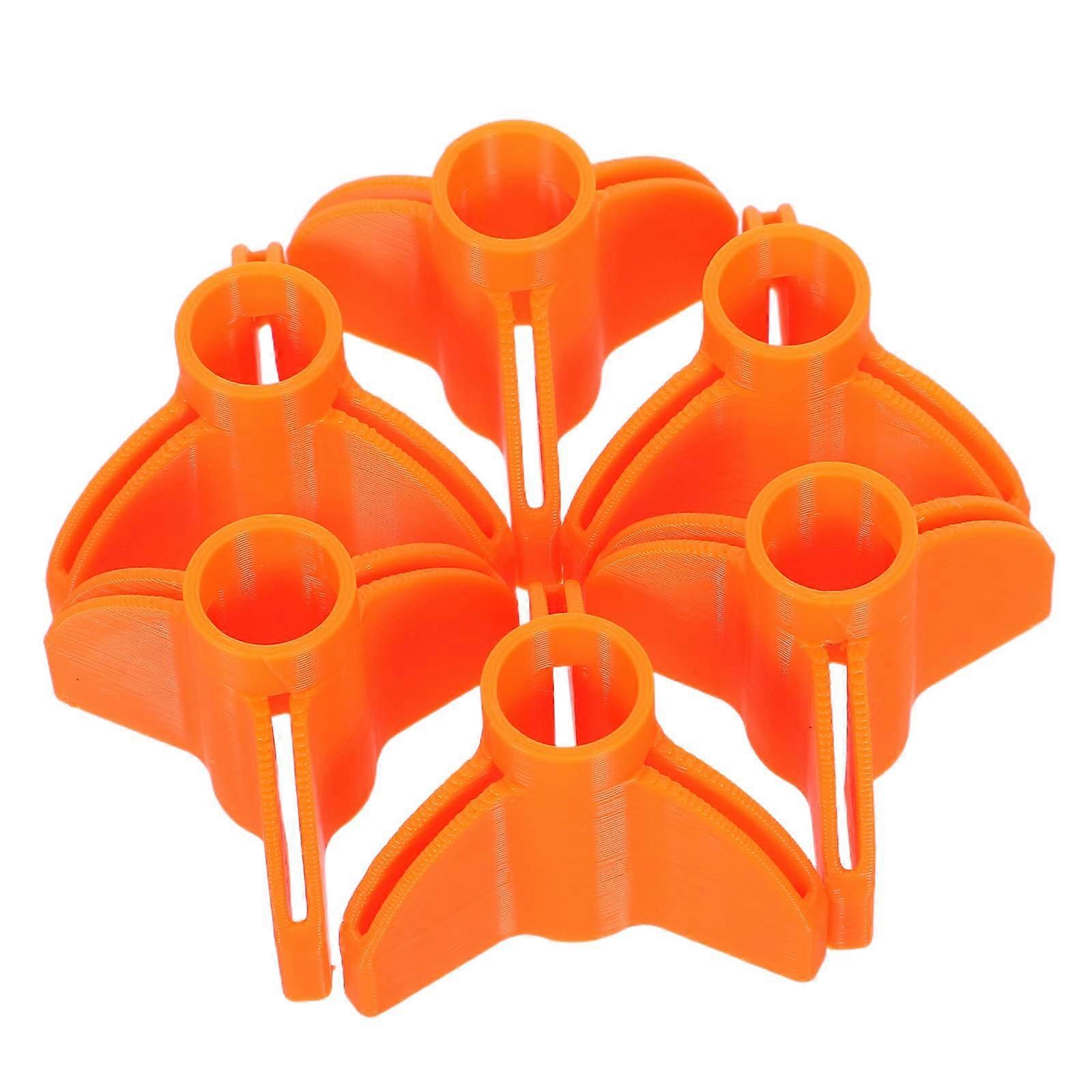 Arrow Fletching Protective Guards ABS Arrow Covers for Archery 6Pcs Set