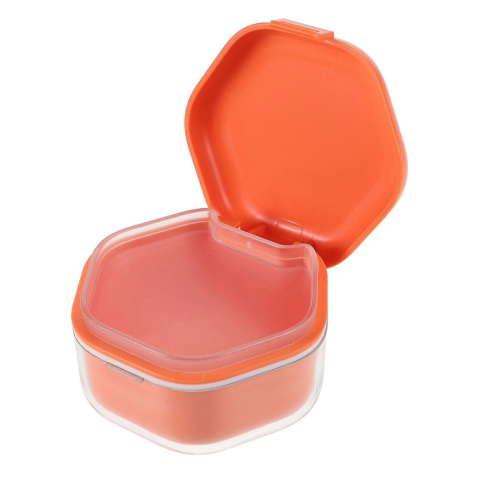 Invisible Aligner Plastic Teeth Braces Storage Case for Retainer Protection