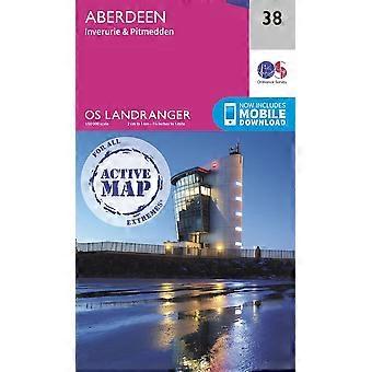 Aberdeen (OS Landranger Aktiv)