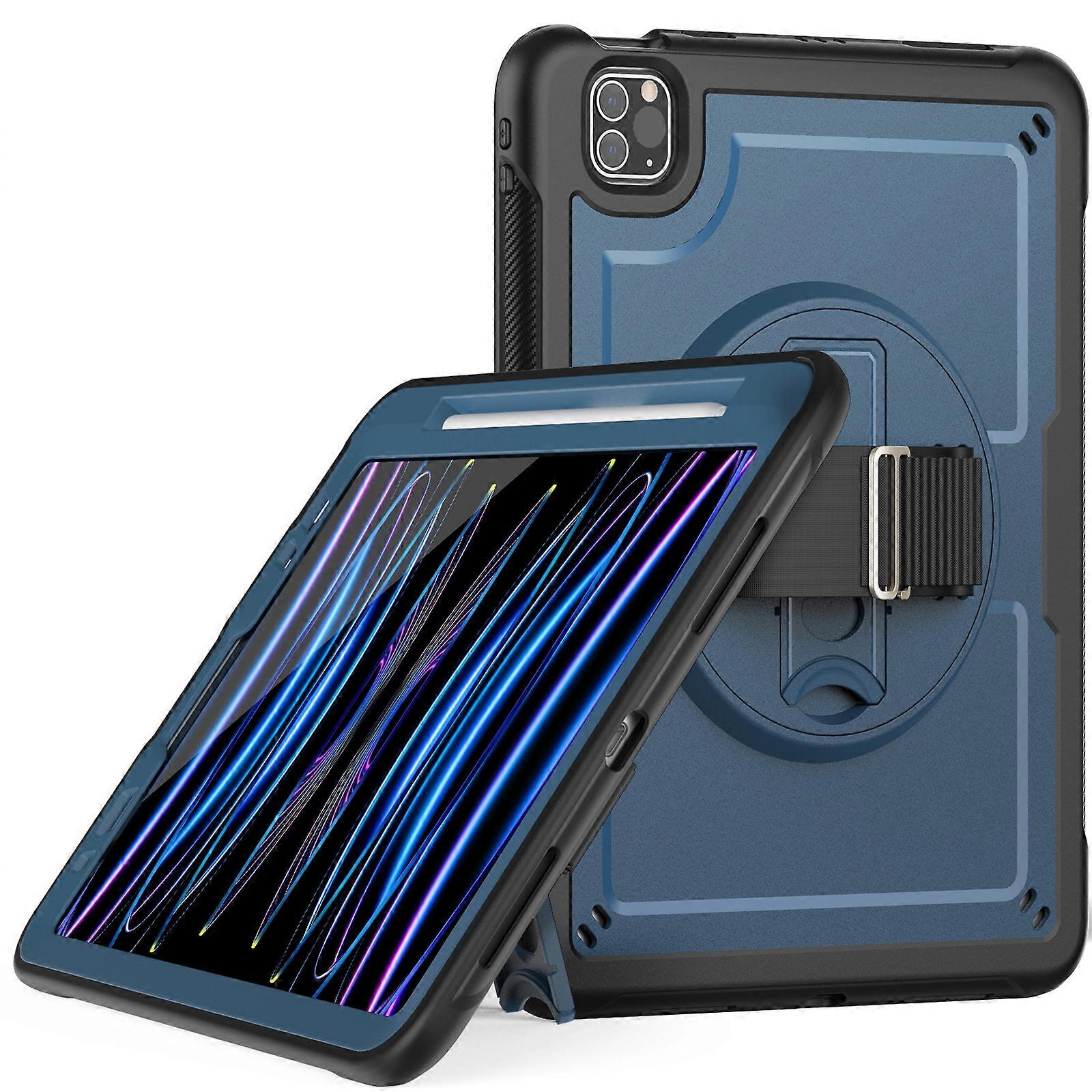 Honeycomb Hand Grip Turntable Stand Tablet Case