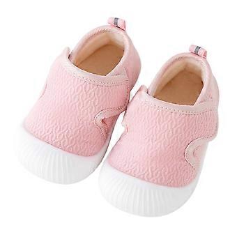Babyschuhe für Mädchen und Jungen, Lauflernschuhe mit fester Sohle, warme Hausschuhe für den Herbst, bequeme und leichte Babyschuhe für Babys von 3-6 Monaten