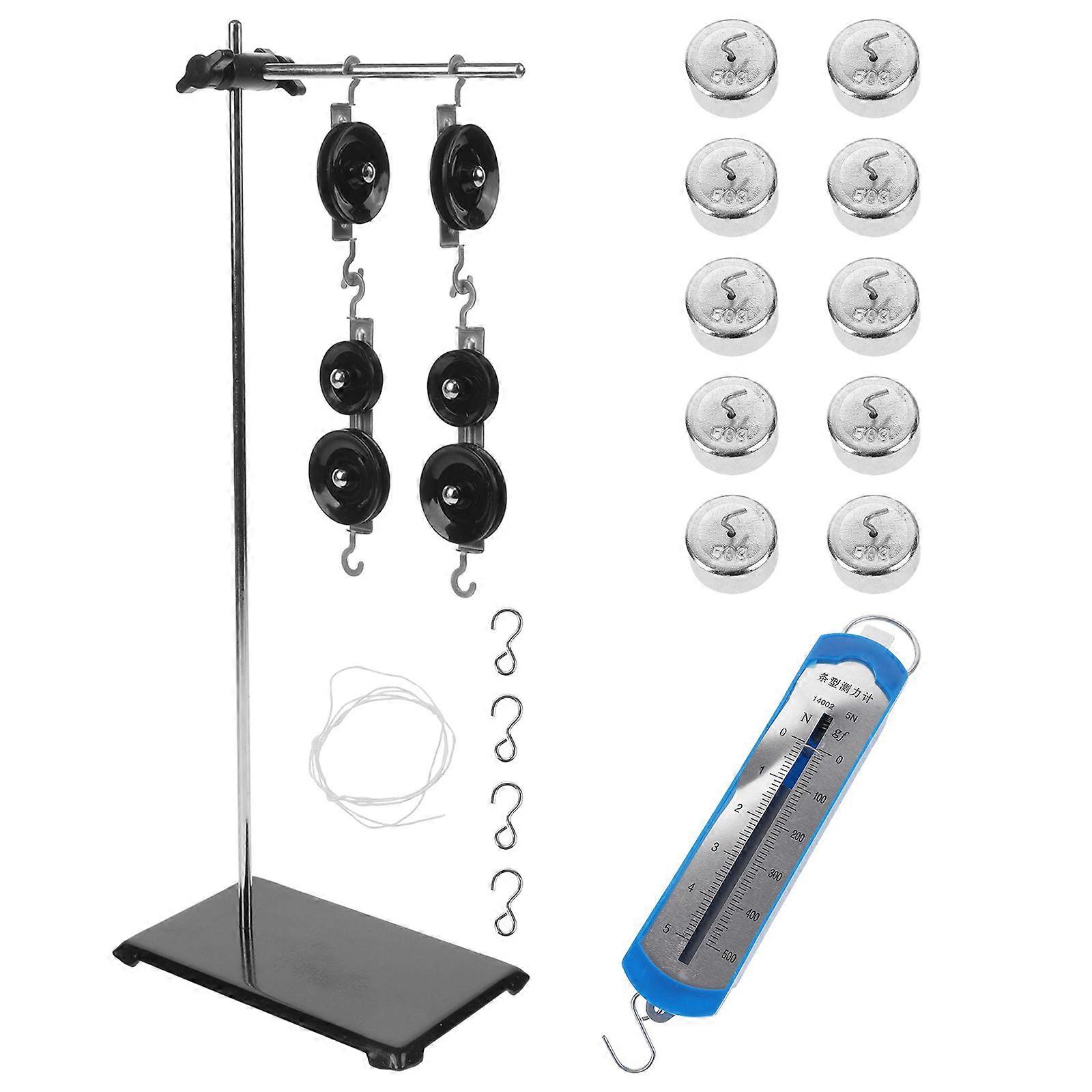 1 Set Experiment Pulleys Laboratory Experimental Equipment Physics Teaching Tools