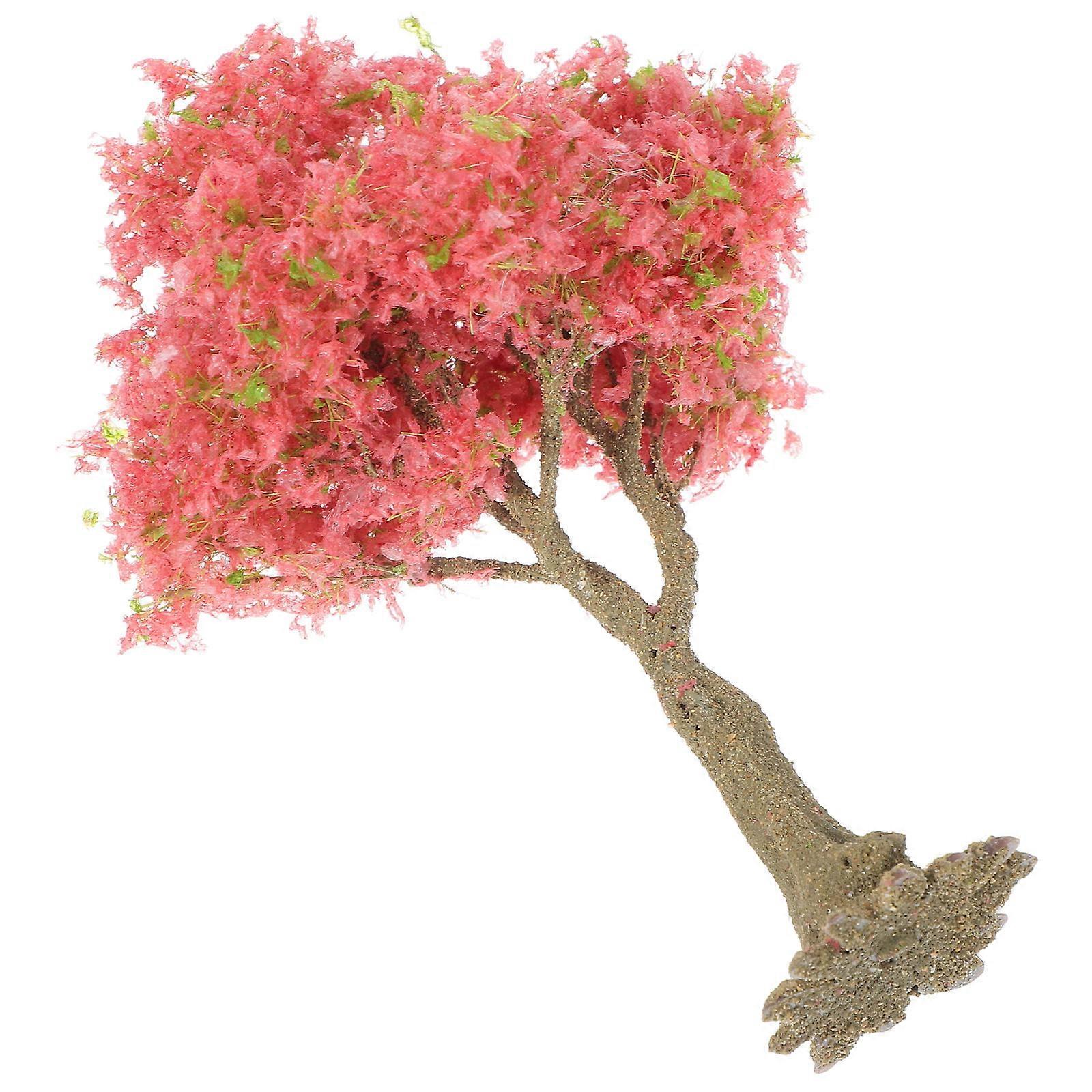 Sand Table Tree Miniature Artificial Trees for Decor 4Pcs Wire Mesh Trees
