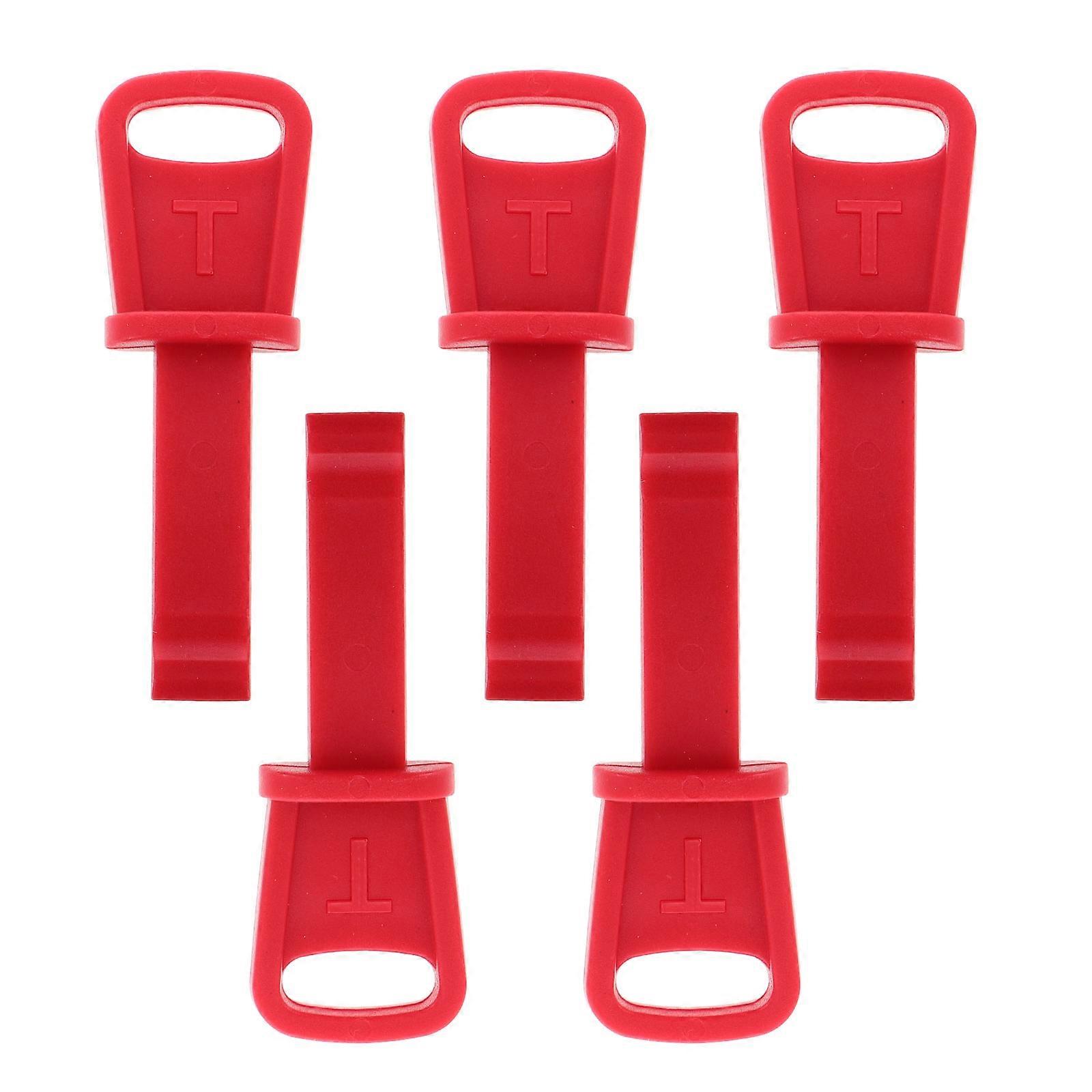 Red Snowthrower Starter Ignition Keys for Reliable Use 5Pcs Set