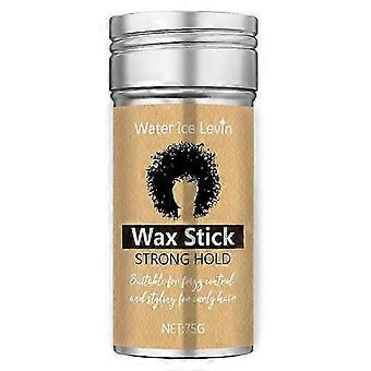 Hair Wax Stick, Non-greasy Hair-Styling Waxes, Hair Care Slick Stick for Women & Kids, Styling Pomade for Flyaways, Bun Maker, Baby Hair with Frizz Ed