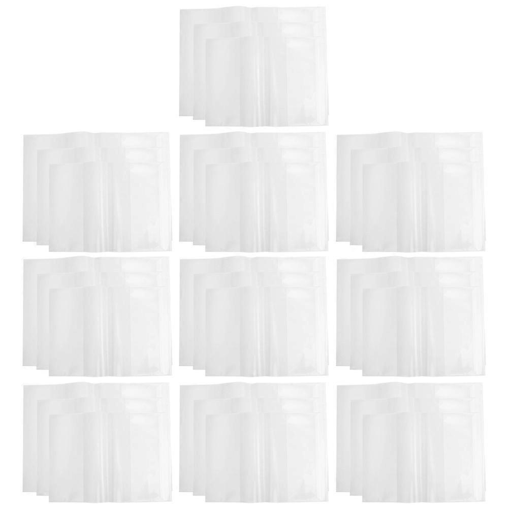Practical Transparent Book Cover for Storage 60Pcs Book Protector