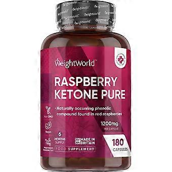 Kapsułki WeightWorld Pure Raspberry Ketones 1200 mg – 180 kapsułek – zapas na 6 miesięcy