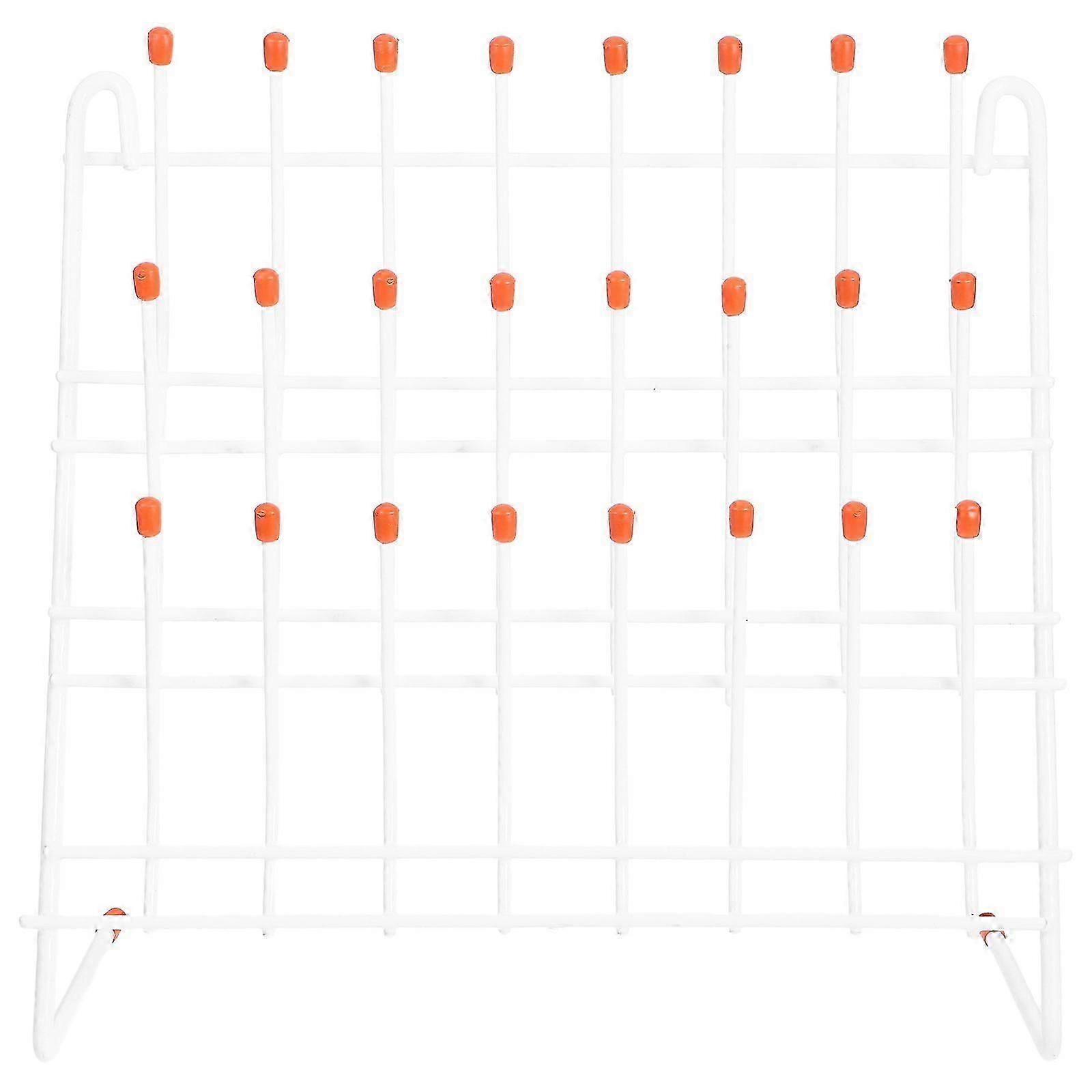 1pc dryppende vannstativ testrør plugg rack laboratorium beger tørkeholder