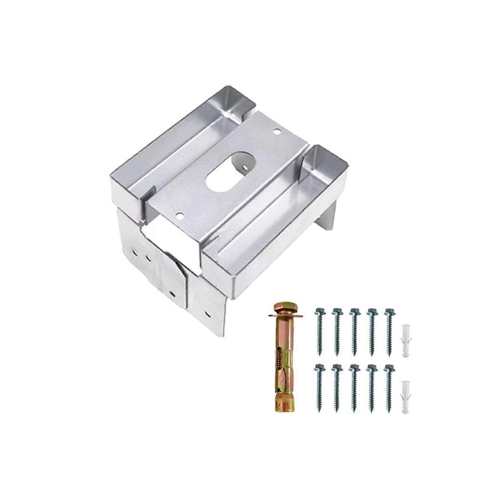 Variable 8 Unit Deck Post Base produced From Galvanized Steel With Concrete Stability Multicolor